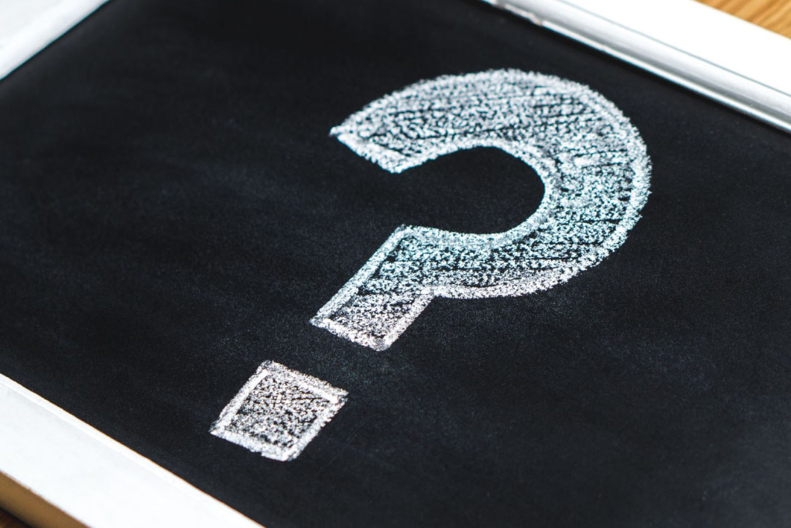 question mark